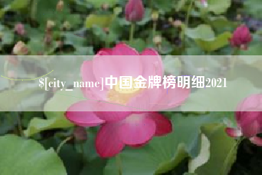 常宁中国金牌榜明细2021