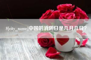 常宁中国的消防日是几月几日？