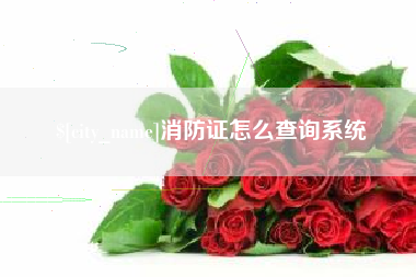 常宁消防证怎么查询系统