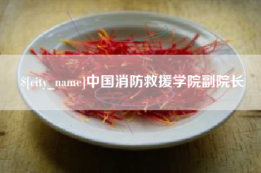 常宁中国消防救援学院副院长
