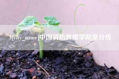 常宁中国消防救援学院录分线