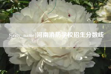 常宁河南消防学校招生分数线