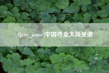 常宁中国夺金大项是谁