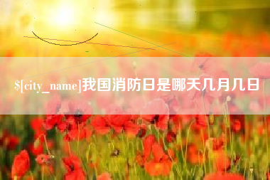 常宁我国消防日是哪天几月几日 常宁我国消防日是哪天几月几日