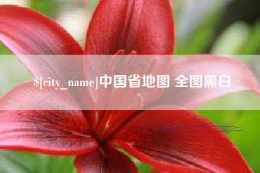 常宁中国省地图 全图黑白