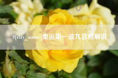 常宁奥运第一波九宫格解说