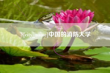 常宁中国的消防大学