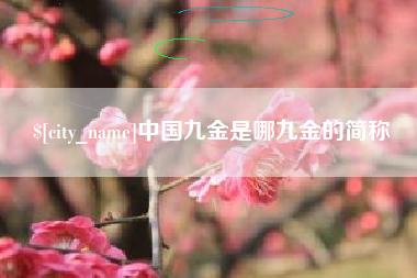 常宁中国九金是哪九金的简称