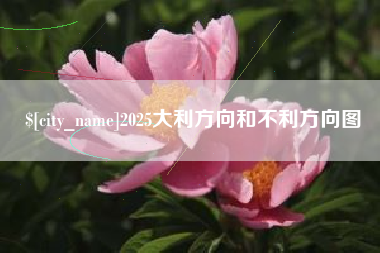 常宁2025大利方向和不利方向图