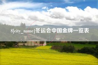 常宁冬运会中国金牌一览表