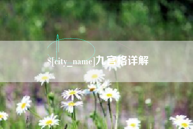 常宁九宫格详解