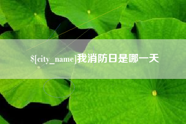 常宁我消防日是哪一天