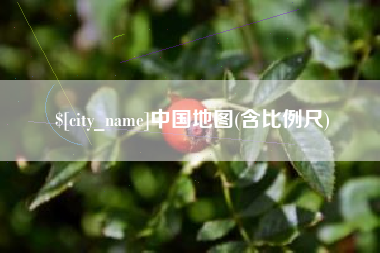 常宁中国地图(含比例尺)