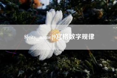常宁9宫格数字规律